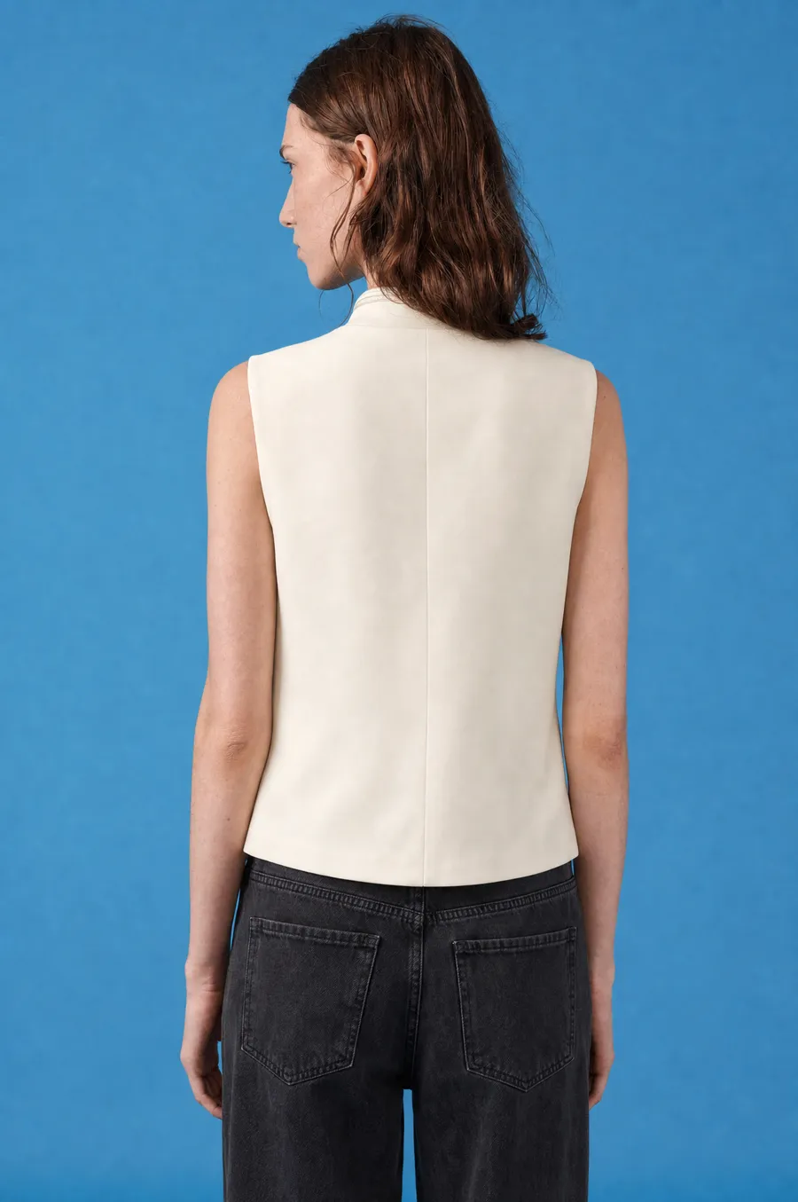 Taliya result 6 for Delucca: on-model shot on a blue backdrop